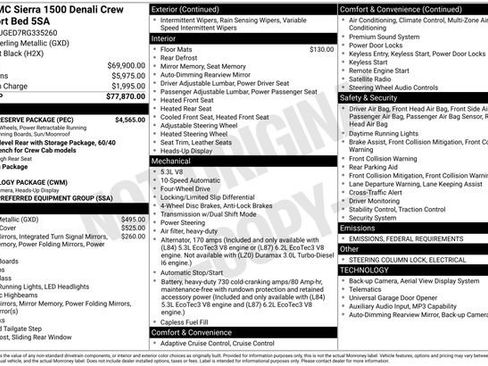 Used 2024 GMC Sierra 1500 Denali w/ Denali Reserve Package image 32