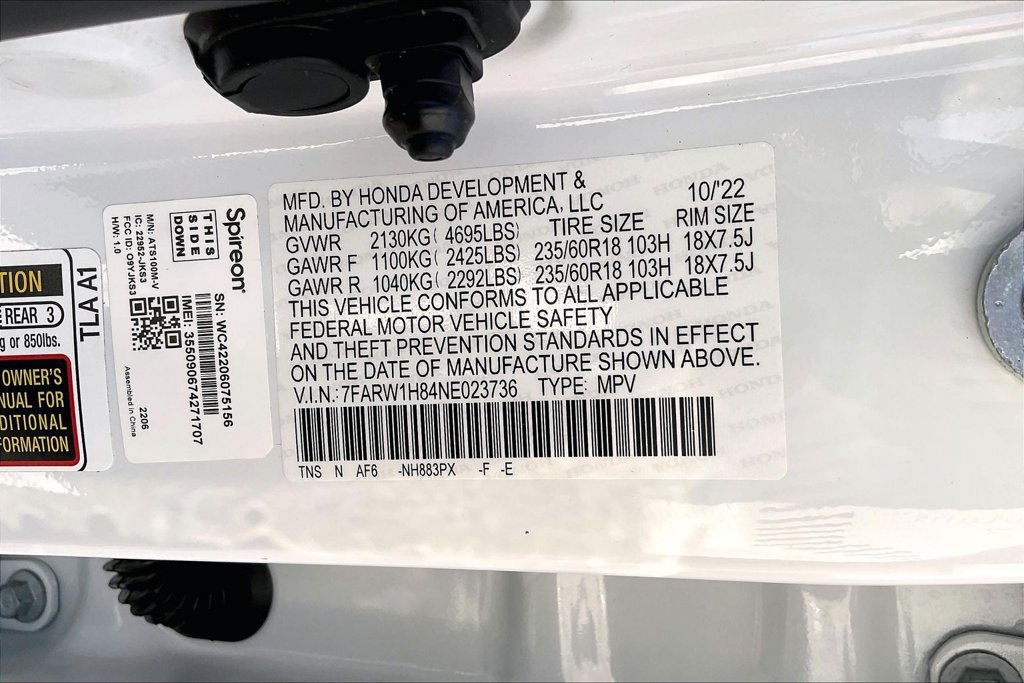 Used 2022 Honda CR-V EX-L image 19