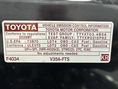 Used 2026 Toyota Tundra 1794 Edition AWD/4WD image 71