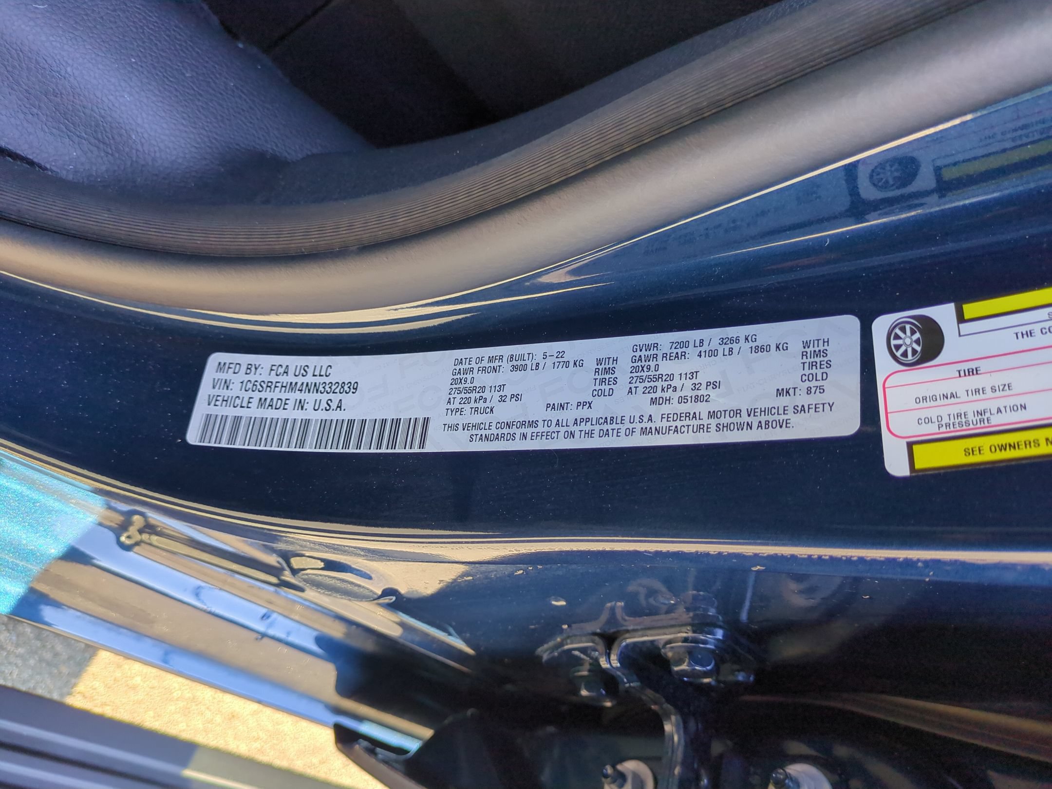 Used 2022 RAM 1500 Limited AWD/4WD image 44