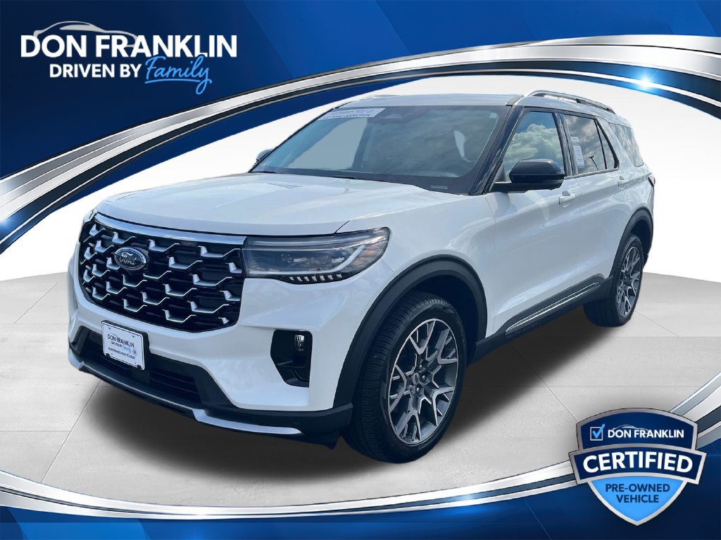 Used 2025 Ford Explorer Platinum w/ Ultimate Package AWD/4WD 360° Tour