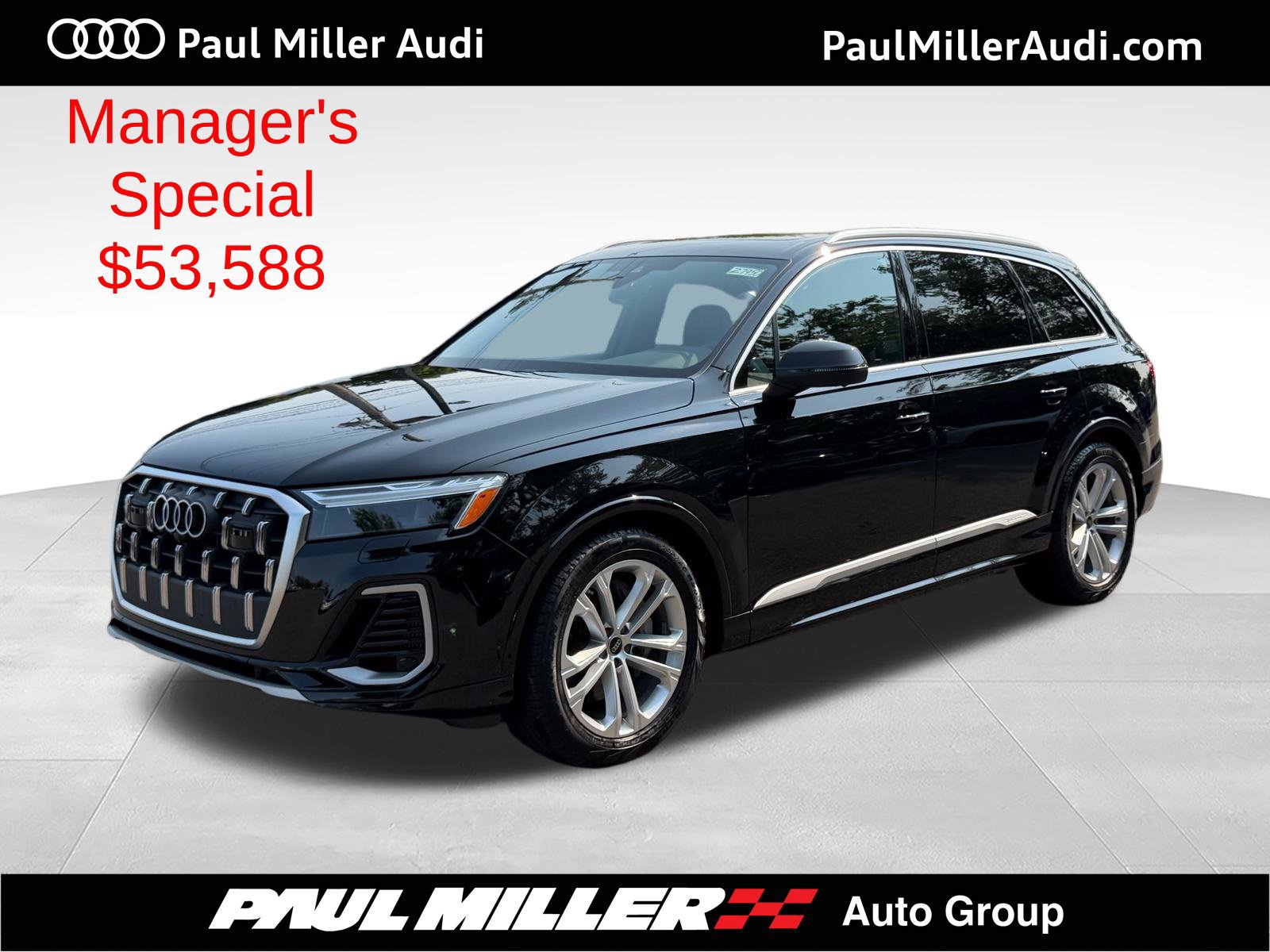 Used 2025 Audi Q7 3.0T Premium Plus w/ Premium Plus Package AWD/4WD image 1