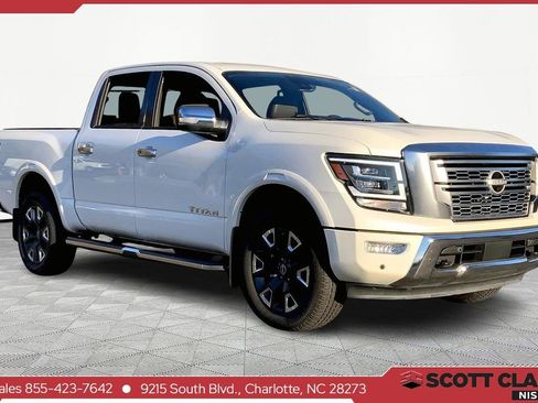 Used 2023 Nissan Titan Platinum Reserve w/ Off Road Protection Package image 1