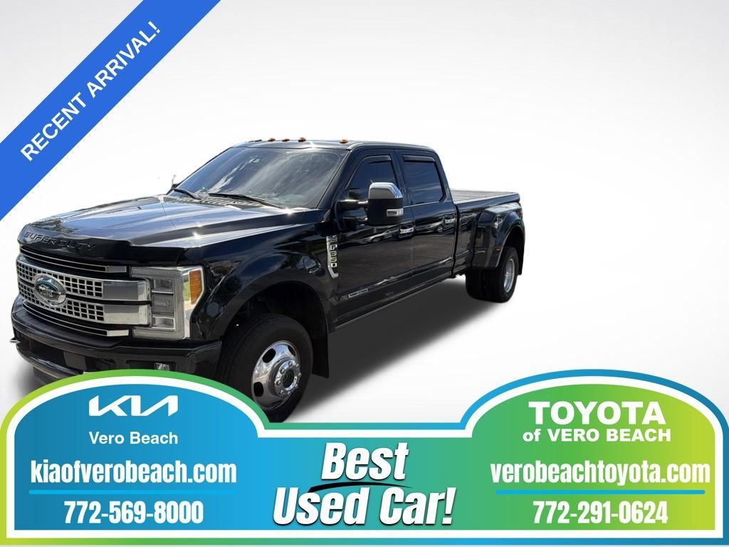 Used 2018 Ford F350 Platinum w/ Platinum Ultimate Package AWD/4WD image 1