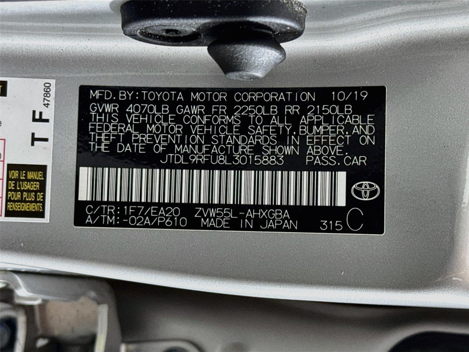 Used 2020 Toyota Prius XLE w/ Advanced Technology Package AWD/4WD image 31