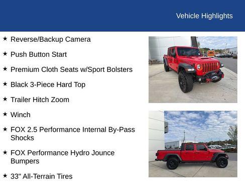 Used 2021 Jeep Gladiator Mojave w/ Trailer Tow Package image 26