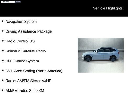 Used 2019 BMW X3 M40i w/ Driving Assistance Package image 10