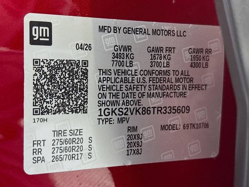New 2026 GMC Yukon AT4 Ultimate w/ LPO, Floor Liner Package AWD/4WD image 35