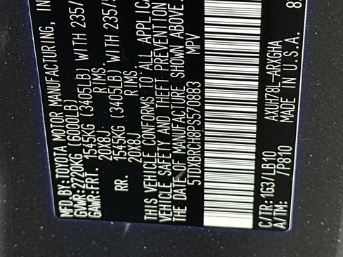 Used 2023 Toyota Highlander Limited image 25