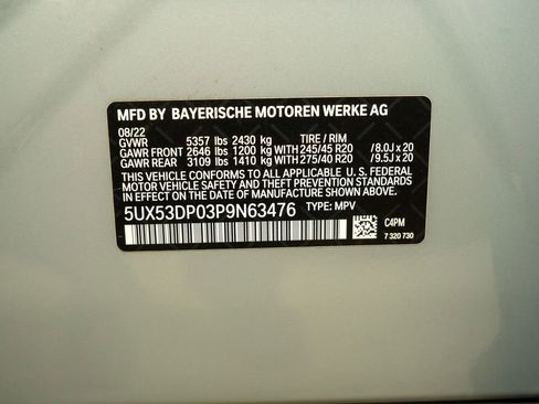 Used 2023 BMW X3 xDrive30i w/ M Sport Package image 22