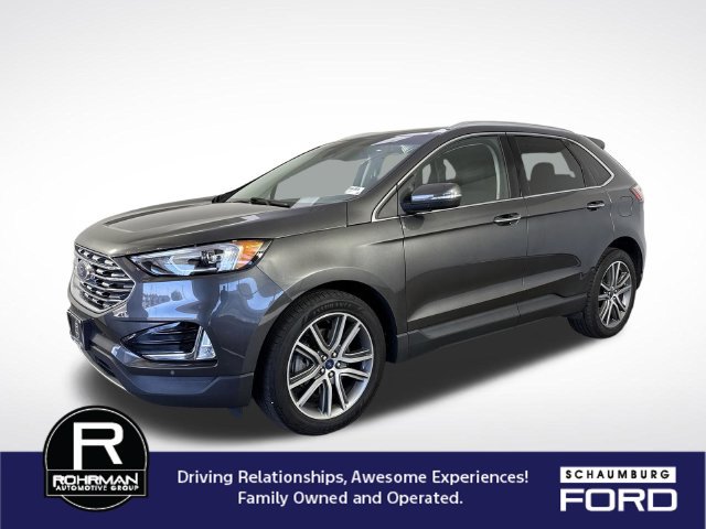 Used 2020 Ford Edge Titanium w/ Class II Trailer Tow Package AWD/4WD image 2