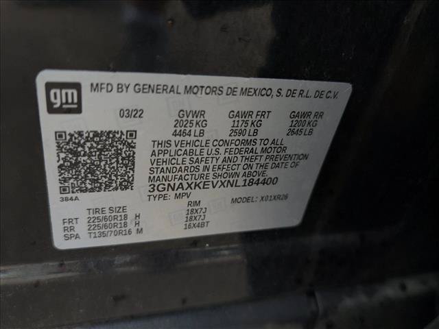 Certified 2022 Chevrolet Equinox LT FWD image 17