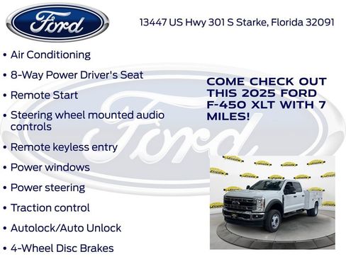 New 2025 Ford F450 XLT w/ XLT Value Package image 20