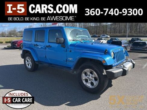 Used 2015 Jeep Wrangler Unlimited Sahara w/ Connectivity Group image 1