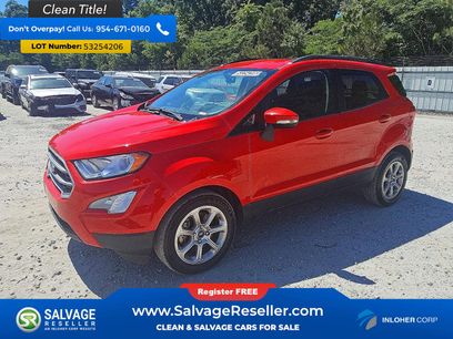 Used 2021 Ford EcoSport SE
