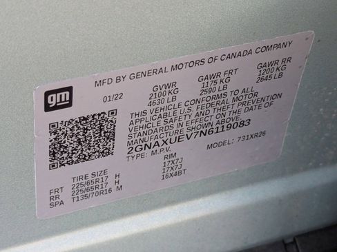 Used 2022 Chevrolet Equinox LT image 40