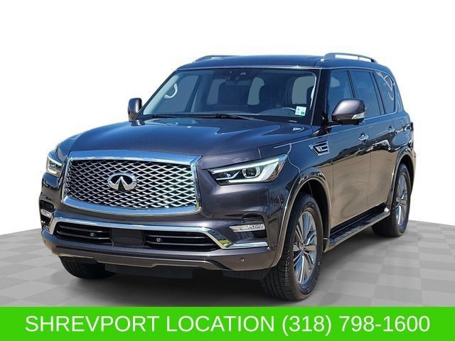 Used 2023 INFINITI QX80 Luxe w/ Cargo Package RWD image 1