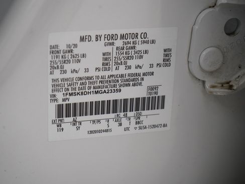 Used 2021 Ford Explorer XLT w/ Equipment Group 202A image 31