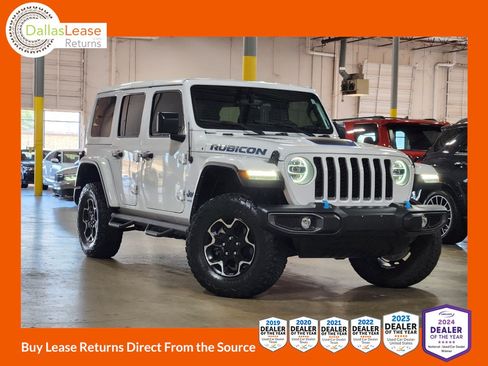 Used 2021 Jeep Wrangler Unlimited Rubicon 4xe w/ Cold Weather Group AWD/4WD image 1