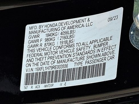 Certified 2024 Honda Civic EX-L image 18