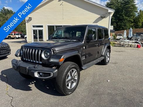 Used 2020 Jeep Wrangler Unlimited Sahara AWD/4WD image 1