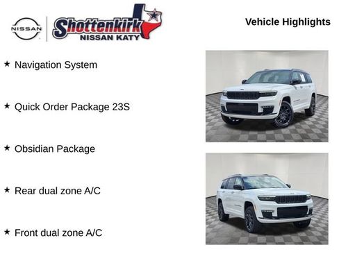 Used 2025 Jeep Grand Cherokee L Summit w/ Obsidian Package AWD/4WD image 6