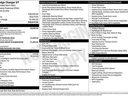 Used 2022 Dodge Charger GT w/ Plus Group image 15