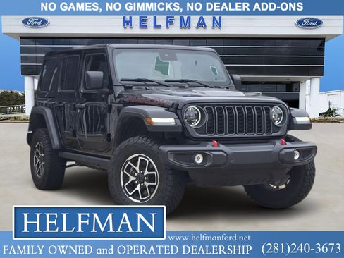 Used 2025 Jeep Wrangler Unlimited Rubicon AWD/4WD image 1