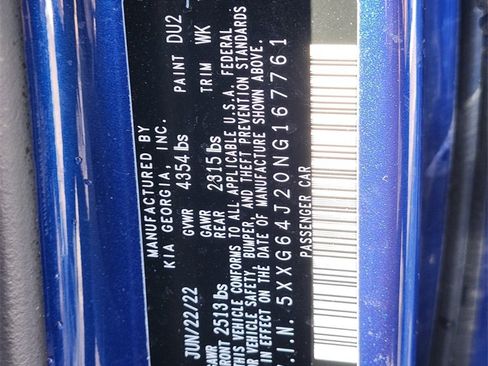 Used 2022 Kia K5 GT-Line image 29