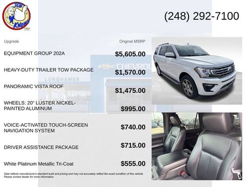 Used 2019 Ford Expedition XLT w/ Equipment Group 202A AWD/4WD image 5