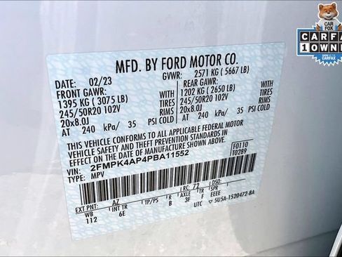 Used 2023 Ford Edge ST AWD/4WD image 30