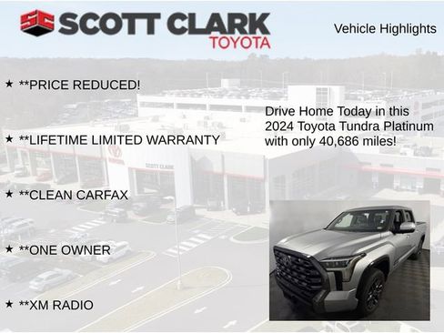 Used 2024 Toyota Tundra Platinum AWD/4WD image 13