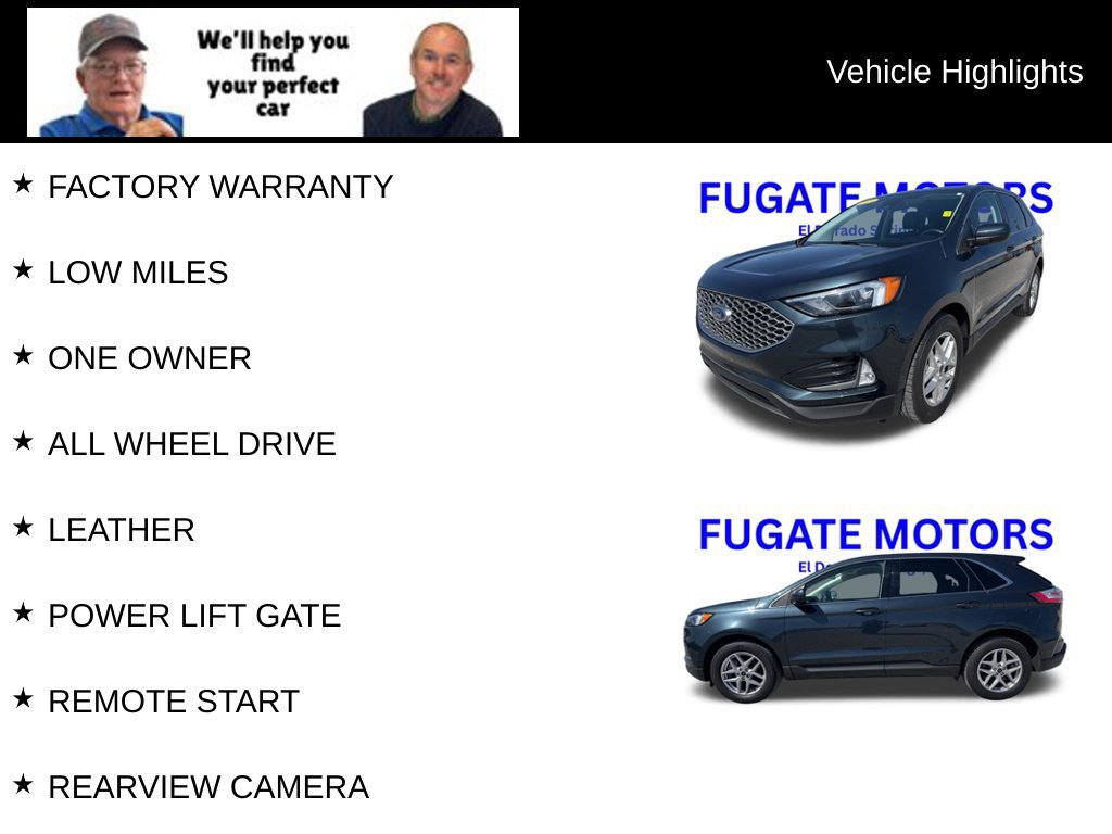 Used 2023 Ford Edge SEL w/ Convenience Package AWD/4WD image 8
