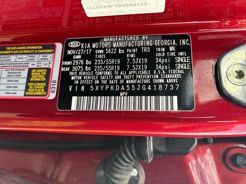 Used 2018 Kia Sorento SX AWD/4WD image 32