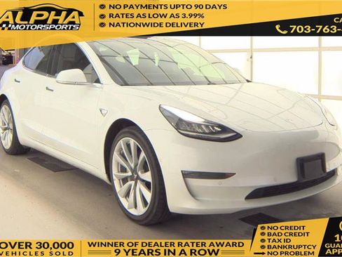 Used 2018 Tesla Model 3 Long Range RWD image 1
