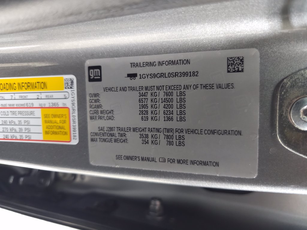 Certified 2025 Cadillac Escalade Sport Platinum w/ LPO, ONYX Package AWD/4WD image 53