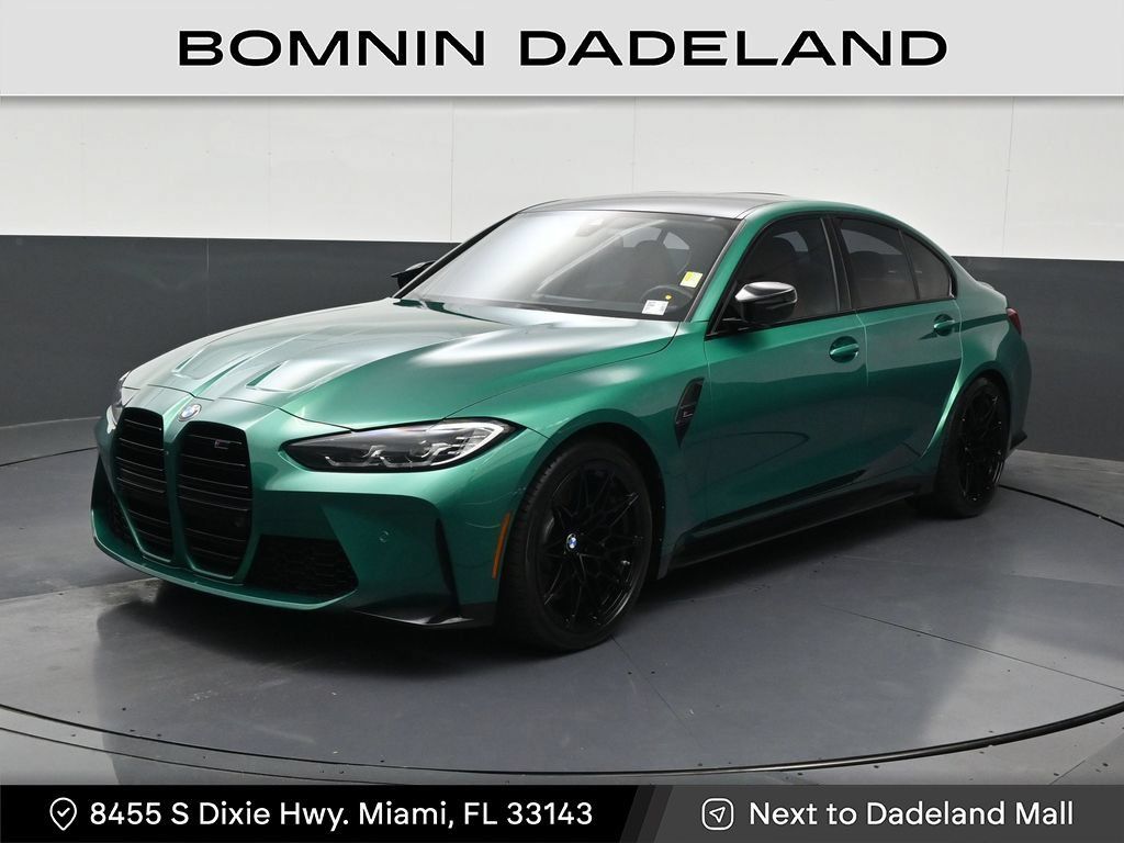 Used 2024 BMW M3 Competition w/ Executive Package RWD image 1