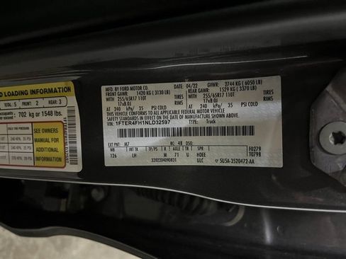 Used 2022 Ford Ranger XLT w/ Equipment Group 301A Mid image 52