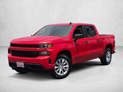 Used 2022 Chevrolet Silverado 1500 Custom RWD image 1