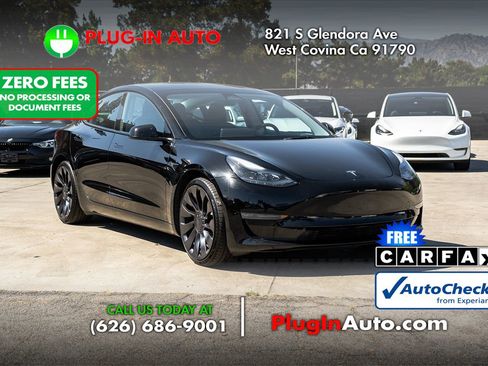 Used 2023 Tesla Model 3 Performance AWD/4WD image 3