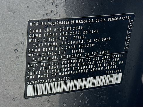 Used 2023 Volkswagen Tiguan S w/ IQ.Drive Package image 12