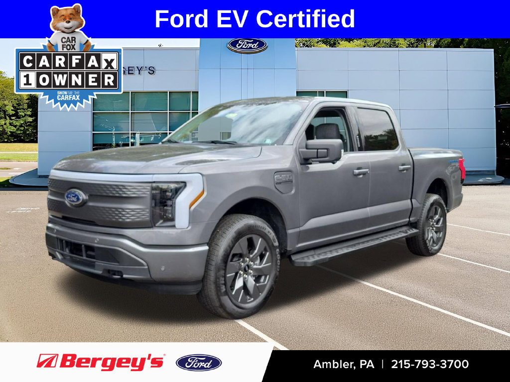 Certified 2023 Ford F150 Lightning XLT w/ Equipment Group 312A High AWD/4WD image 1