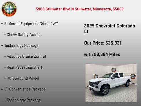 Used 2025 Chevrolet Colorado LT w/ LT Convenience Package AWD/4WD image 5