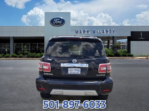 Used 2018 Nissan Armada Platinum w/ Captain Seat Package RWD image 4