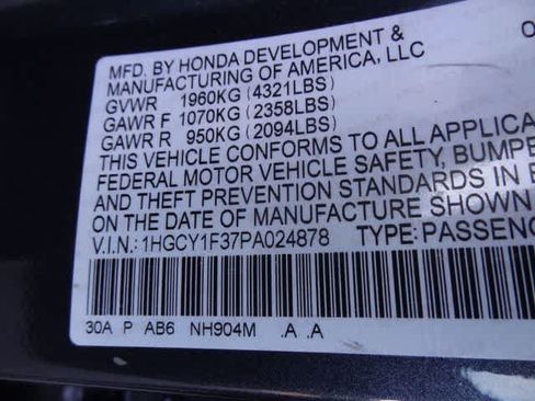 Used 2023 Honda Accord EX image 38