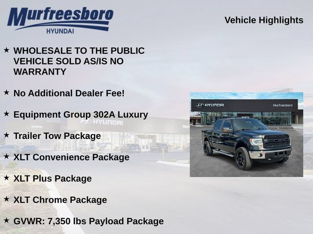 Used 2014 Ford F150 XLT w/ Equipment Group 302A Luxury AWD/4WD image 5