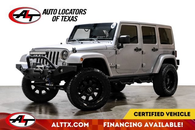 Used 2016 Jeep Wrangler Unlimited Sahara w/ Max Tow Package AWD/4WD image 1