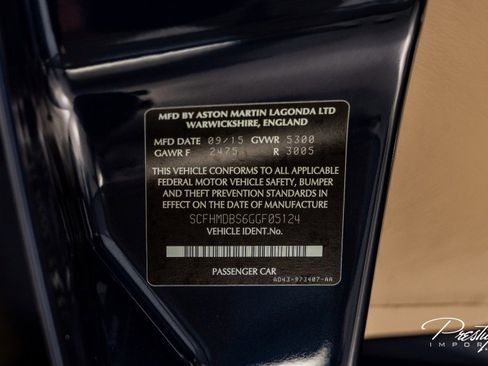 Used 2016 Aston Martin Rapide S image 56