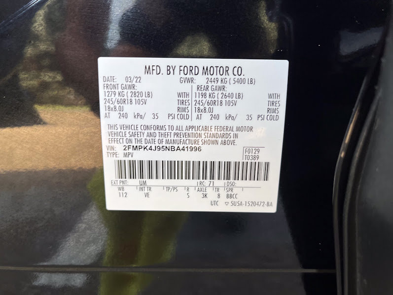 Used 2022 Ford Edge SEL AWD/4WD image 7