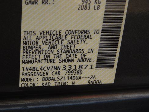 Used 2021 Nissan Altima 2.5 SR FWD image 25